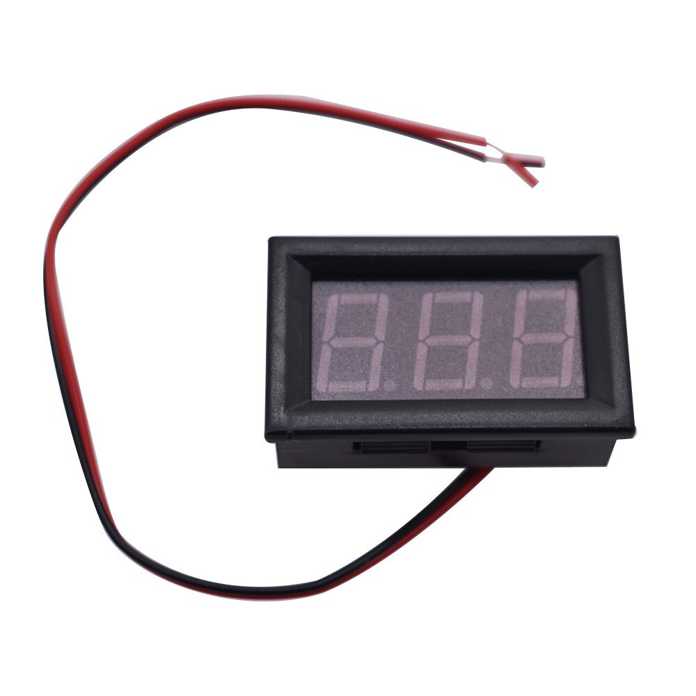 6 PACK DC 4.5-30V 3Digital Display Voltage Meter Voltmeter Panel Motorcycle