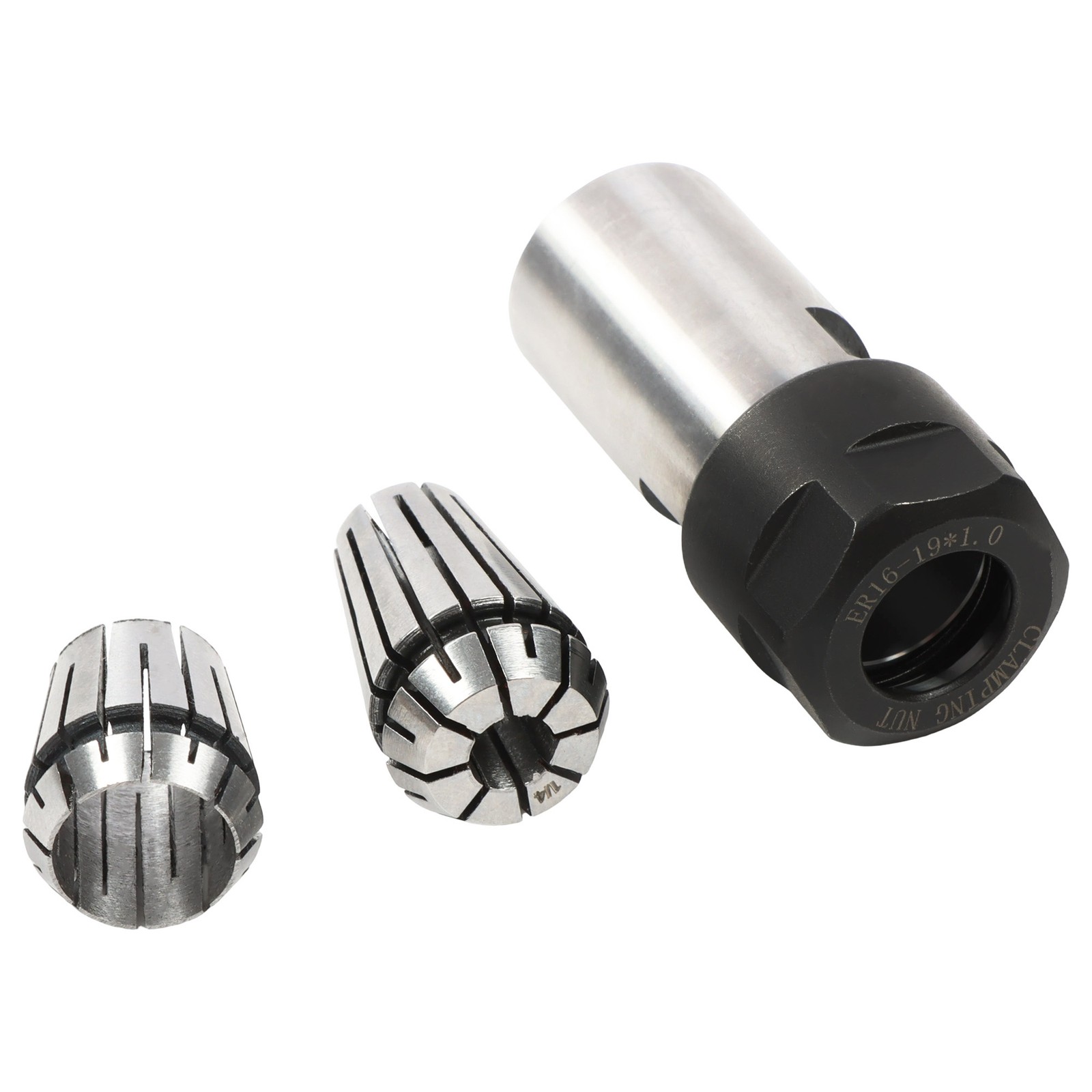 5/8-11 Thread Angle Grinder Extension Shaft Set w/ 1/4" & 1/2" Collets 3Pack