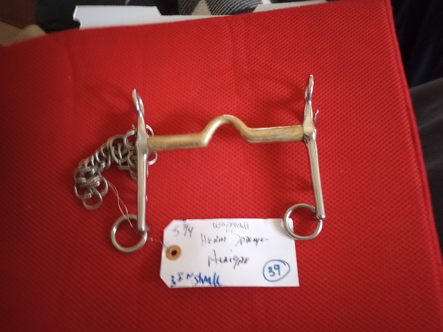 Herm Sprenger 5 3/4"In Waymouth Aurigan 3in Shank