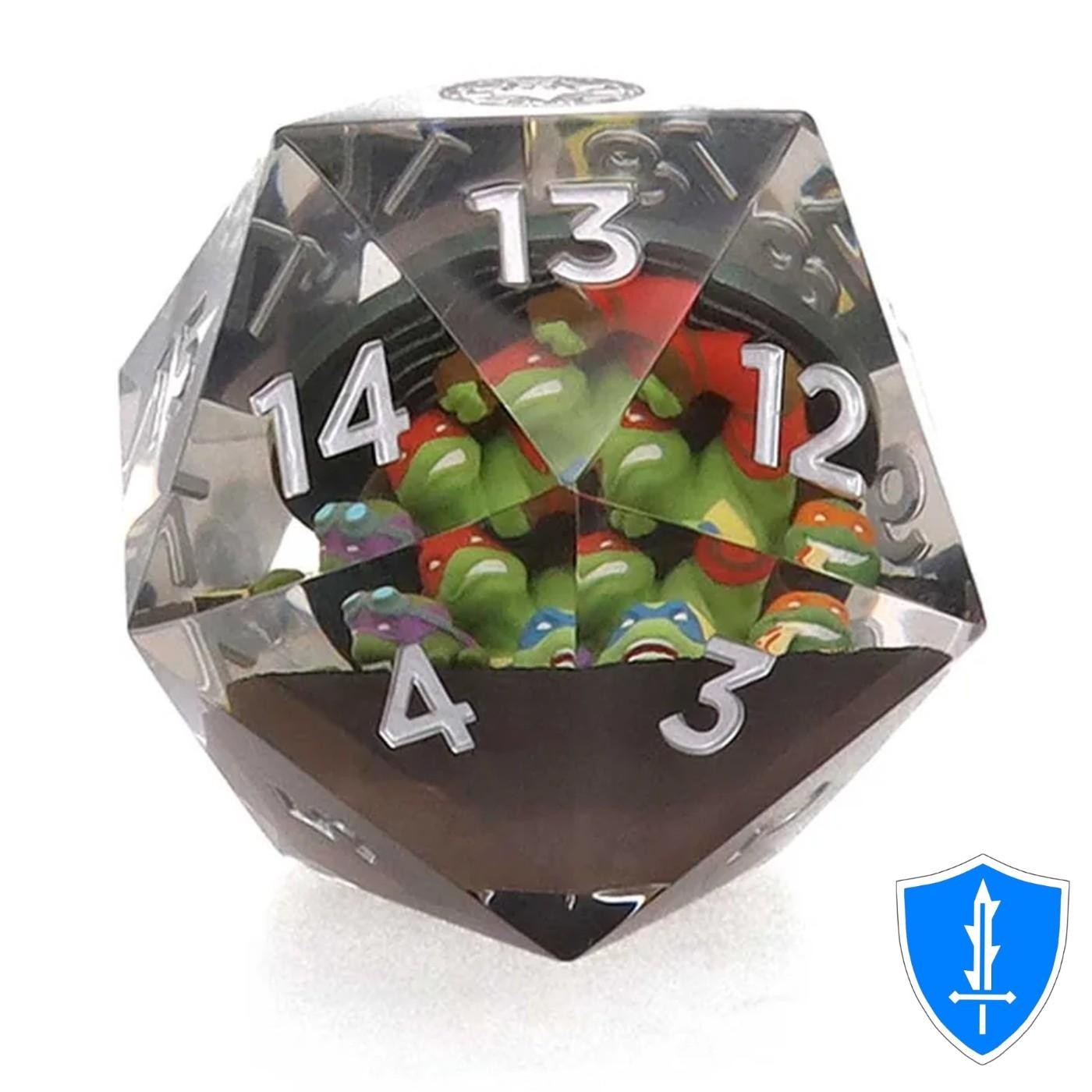 Teenage Mutant Ninja Turtles - 55mm D20 Spindown MTG Sirius Dice D&D NIB