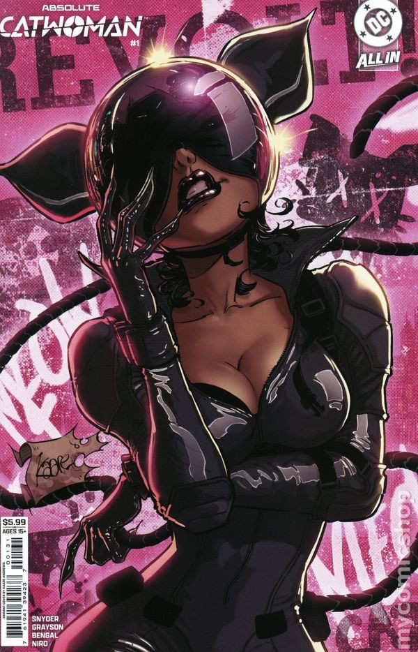 Absolute Catwoman 1C NM 2026 Stock Image
