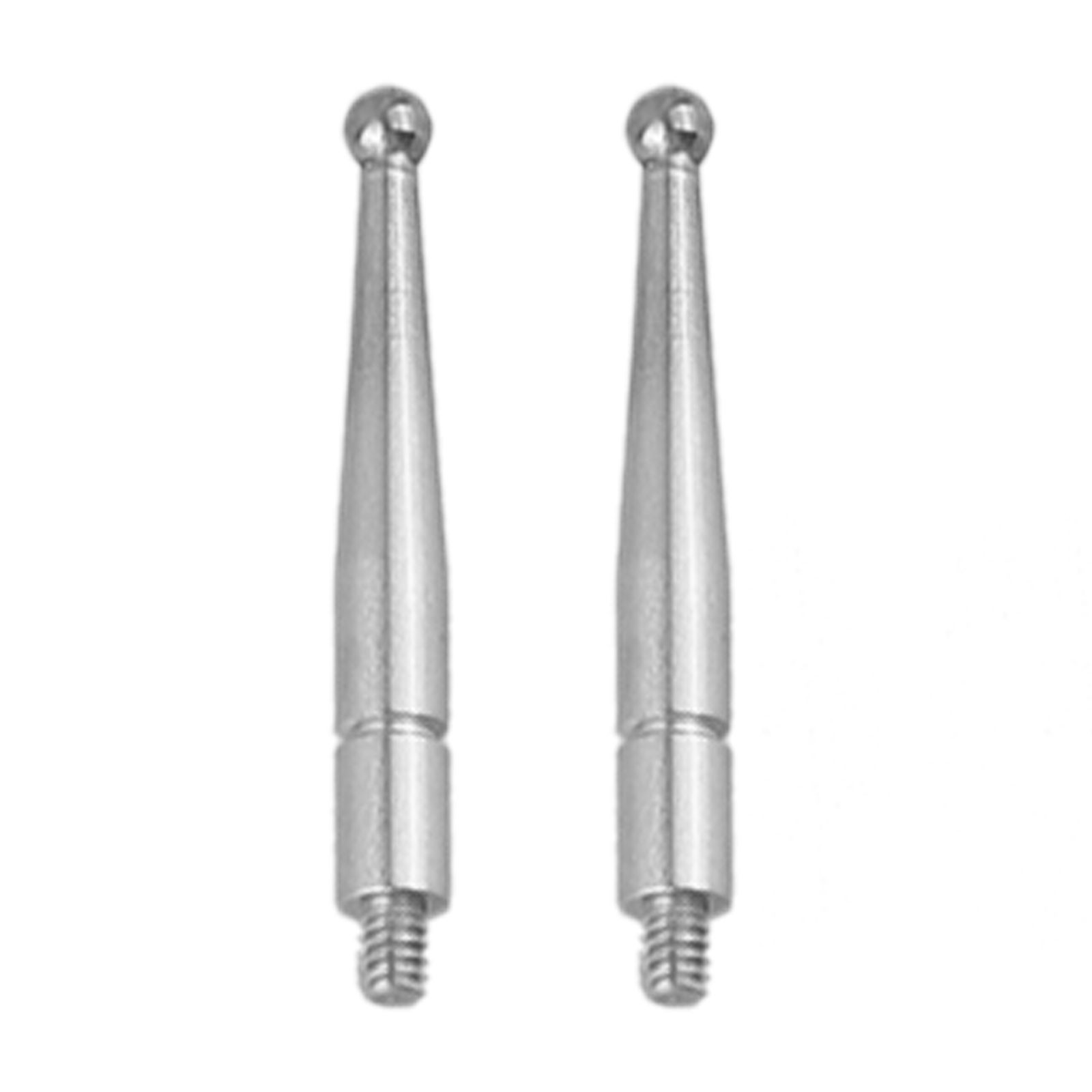 2X Contact Points For Dial Test Indicator 2mm Carbide Ball M1.6 #103006 Set