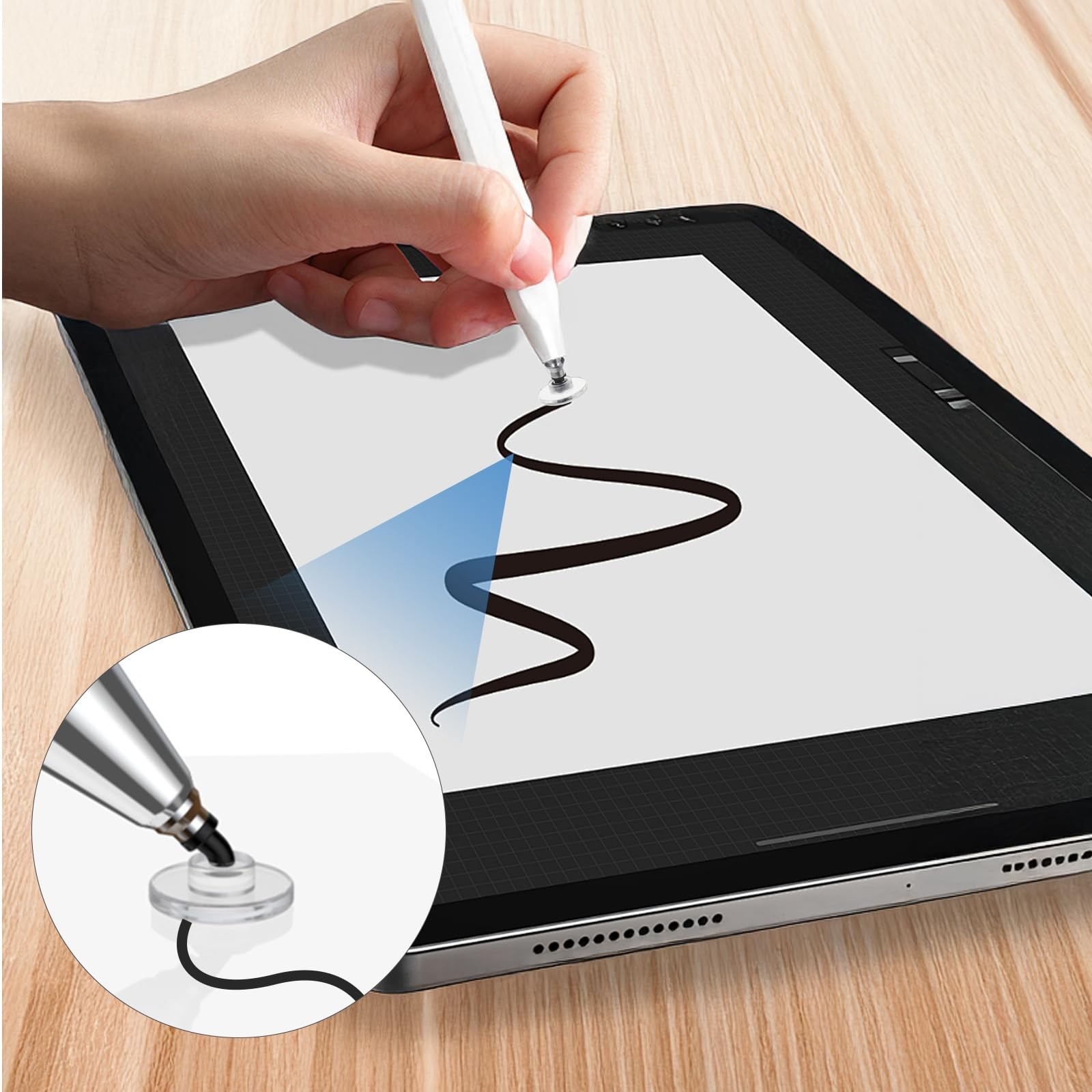 36 Pcs Stylus Tips Tips Only High Precision Stylus Pen Tips Universal for Mob...