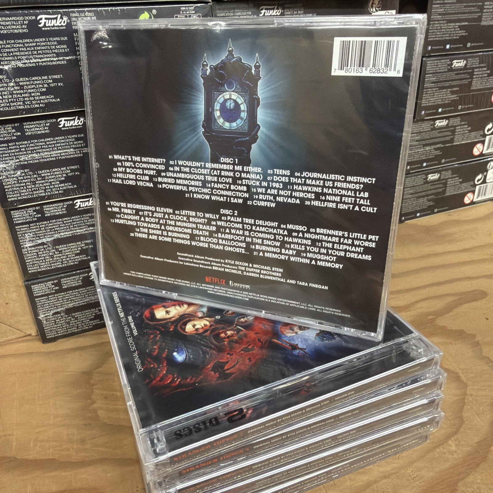 STRANGER THINGS 4 VOLUME 1 ORIGINAL SCORE FR NEW CD - One
