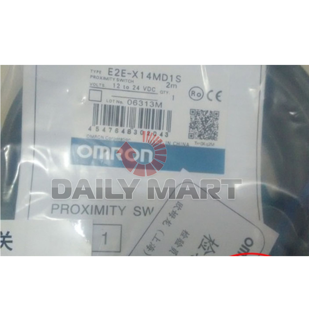 Brand New OMRON E2E-X14MD1S Cylindrical Photoelectric Inductive Proximity Sensor