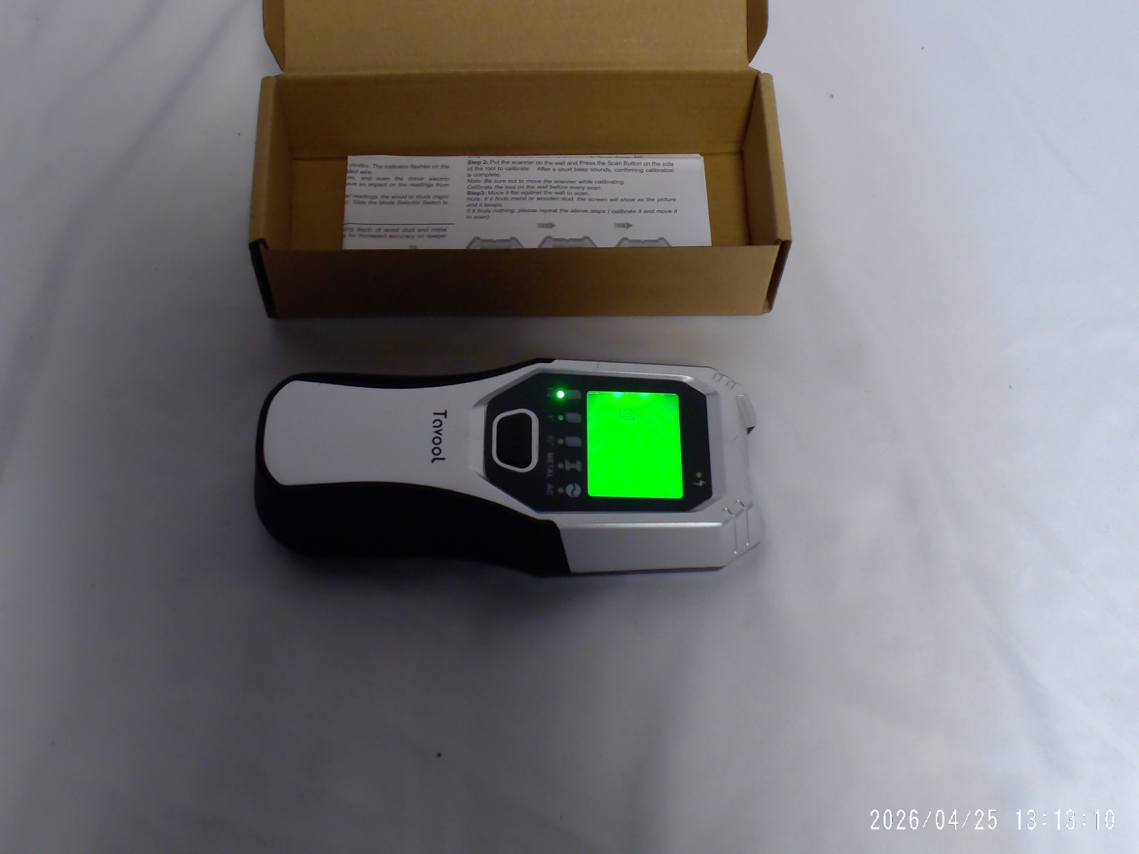 'Pre-Owned' Tavool 5 in 1 Electronic Stud Finder Wall Scanner TH510