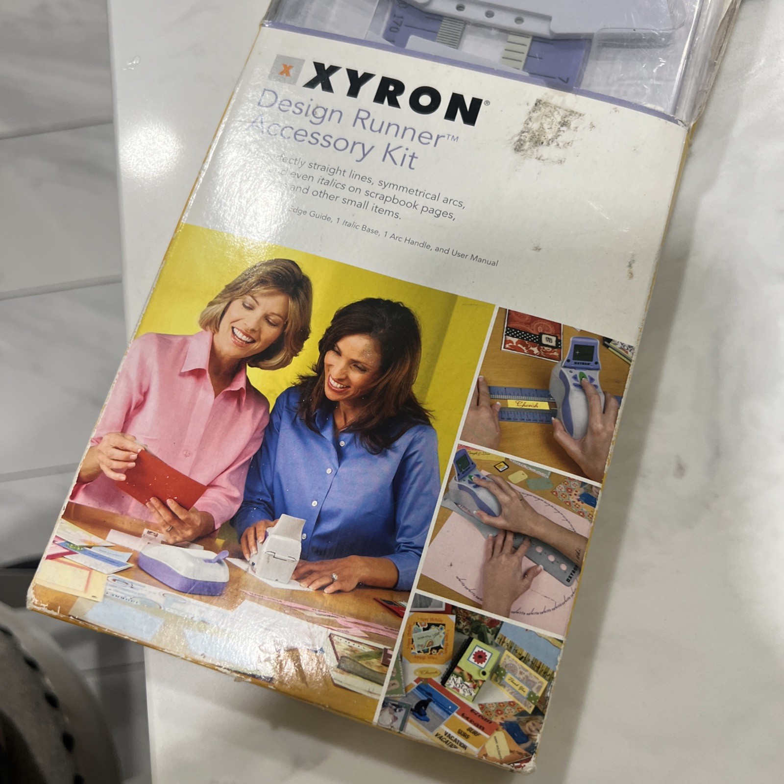 Xyron Design Runner Accessory Kit 48341 - Straight Edge Guide & More - NEW!