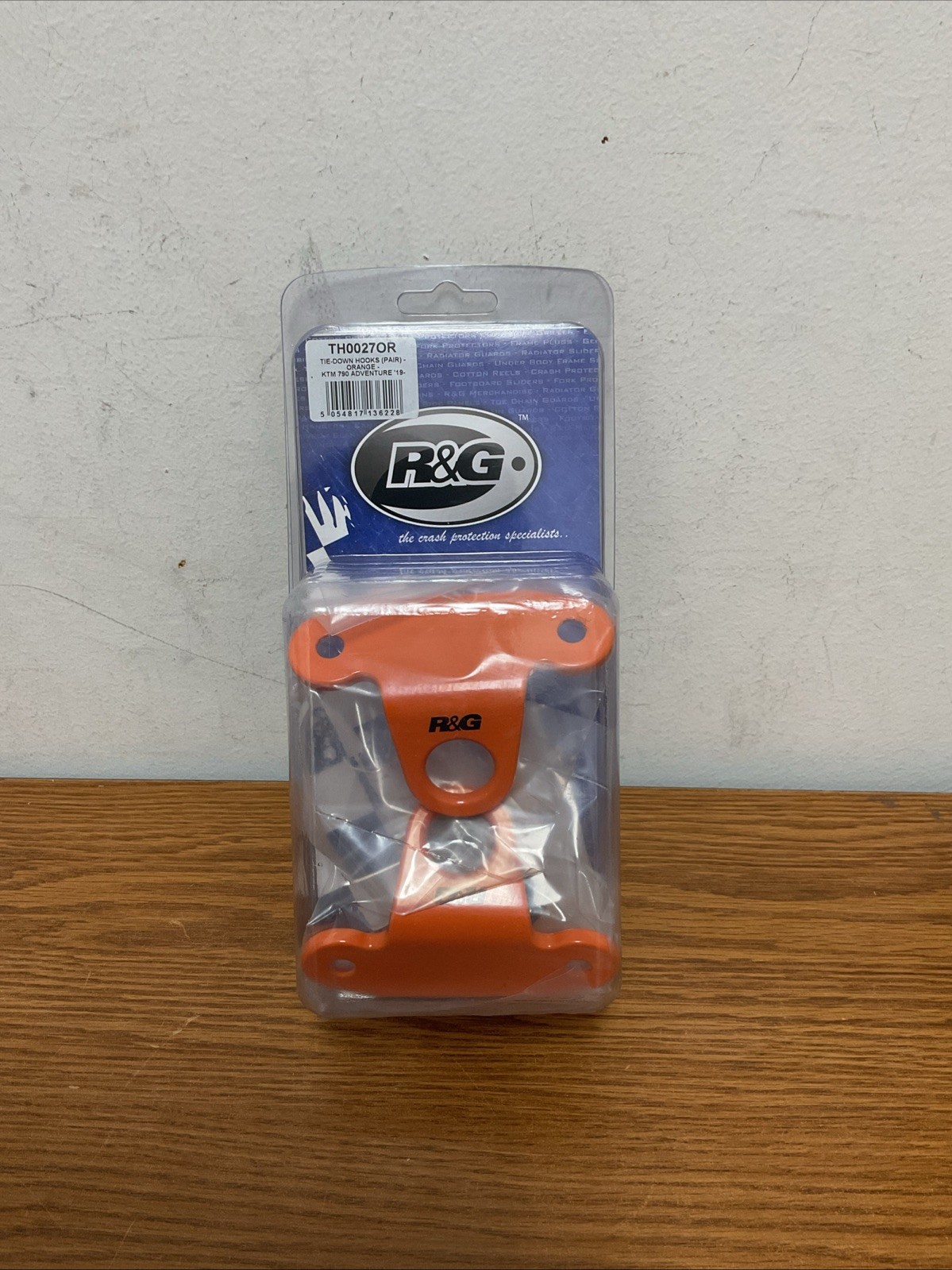 R&G Racing Tie-Down Hooks KTM 790 Adventure / Yamaha Tenere 700 TH0027OR