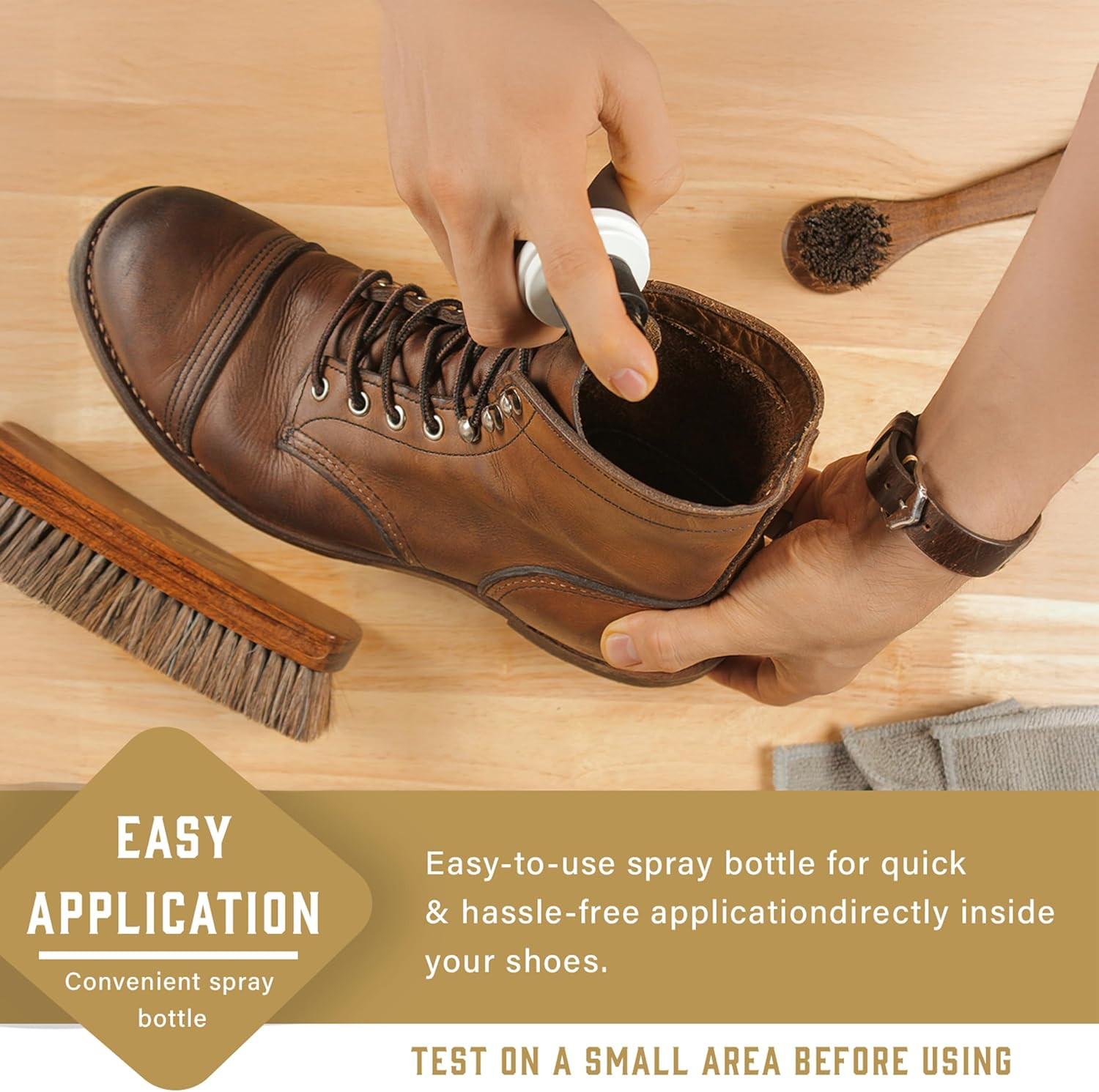 Boot Stretcher Spray(6oz) - Leather Softener for Shoes & Boots - Shoe Stretch...