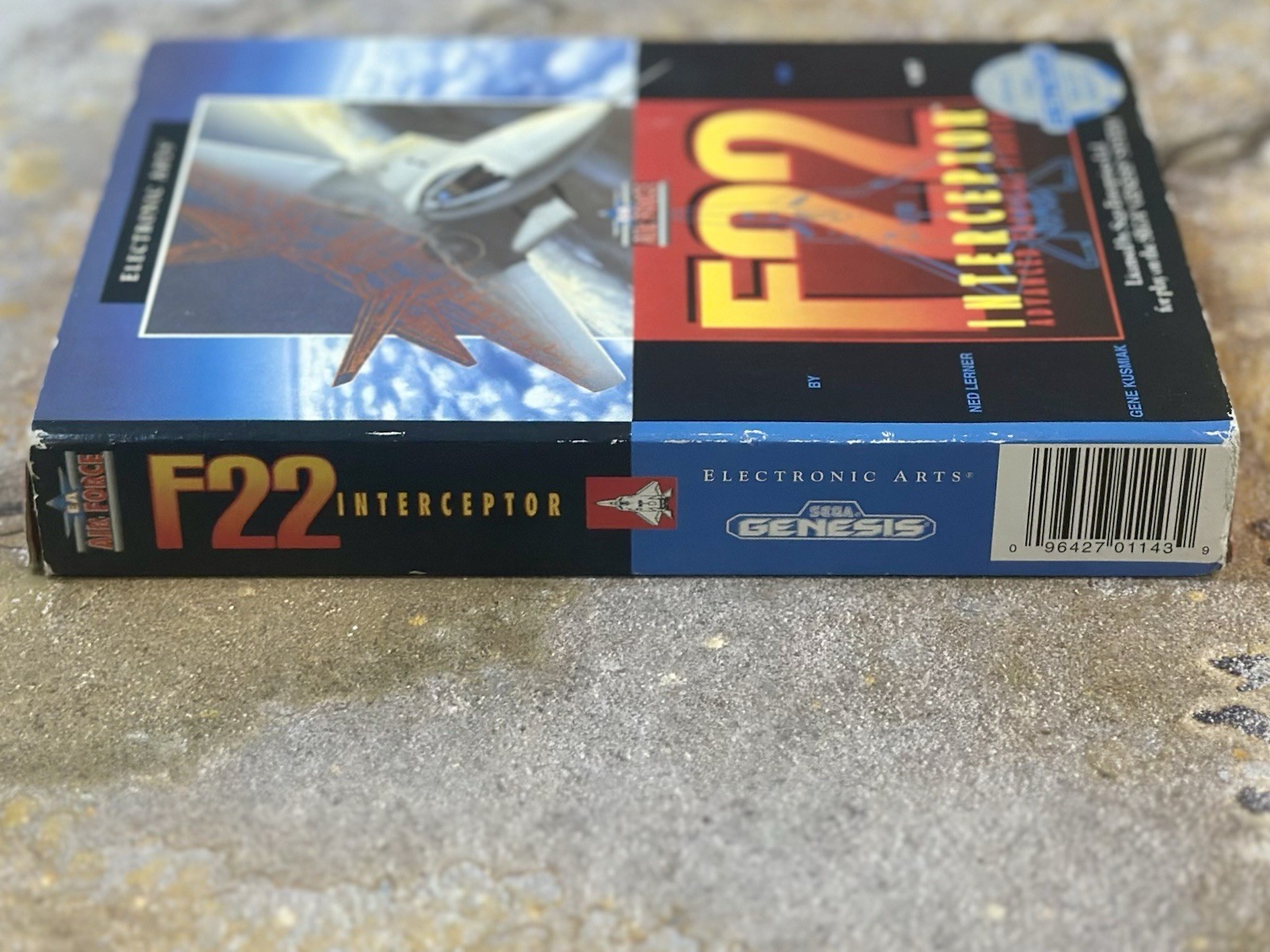 F22 Interceptor Box - Sega Genesis