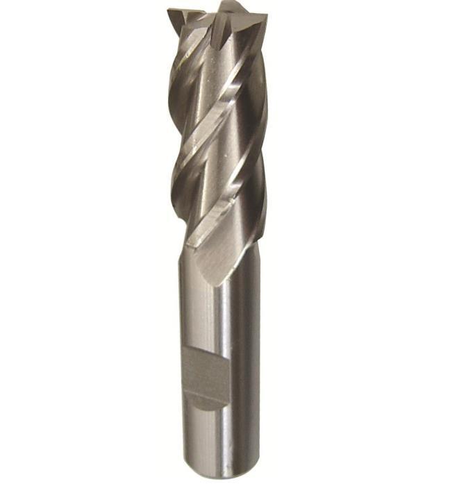 1 X 1 HSS 4 Flute Single End Center Cutting End Mill