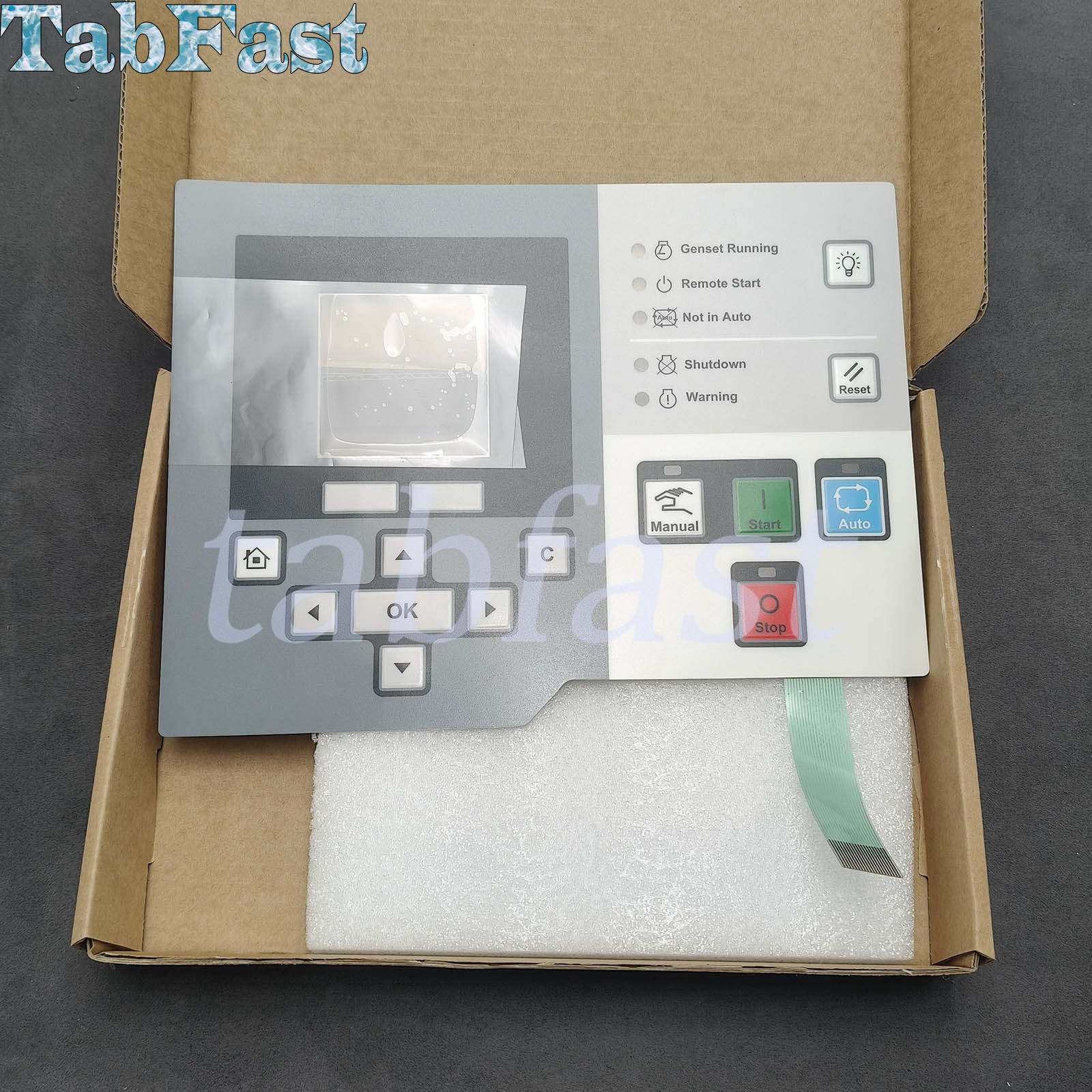 Keypad Membrane 300-6314-01 for Cummins HMI 220 PCC 2.2 Power Command Display