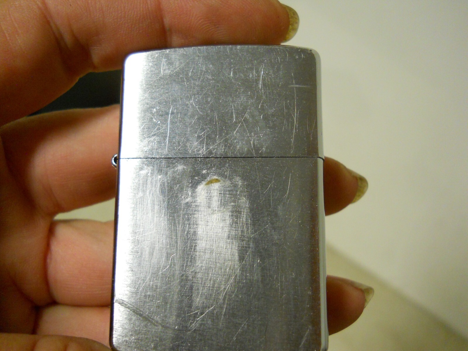 2011 Brushed Chrome ZIPPO Lighter w/ Box & Paperwork