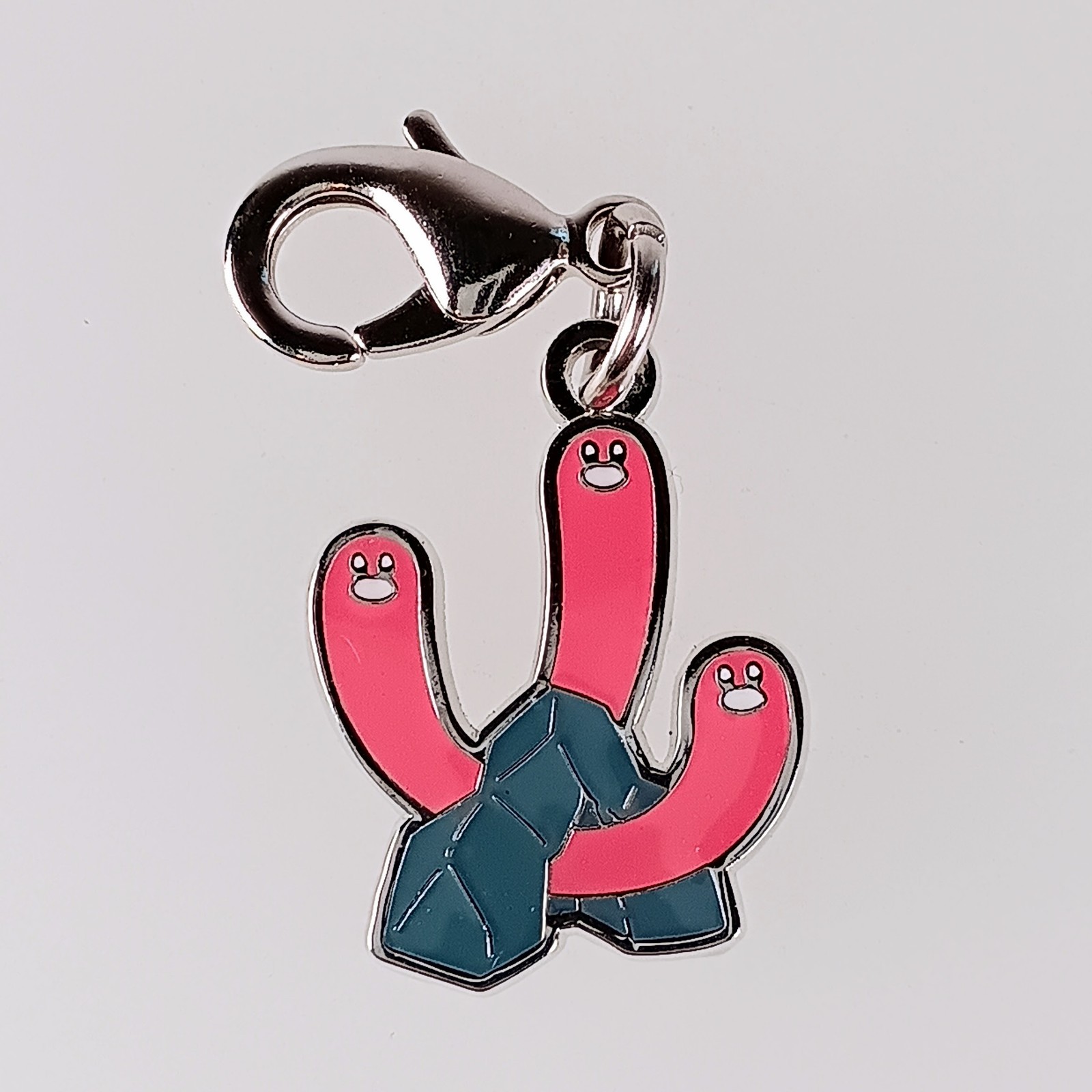 Wugtrio Pokemon Center Metal Charm Nintendo From Japan