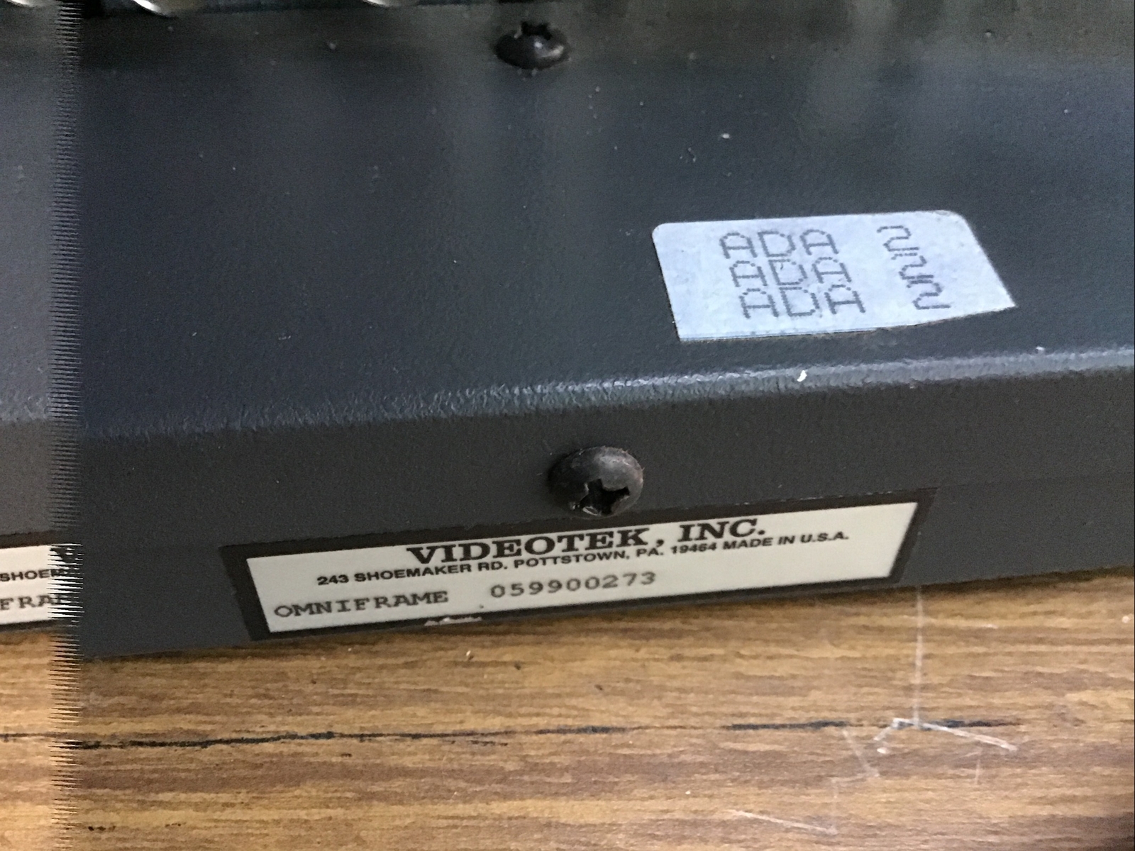VideoTek Omniframe