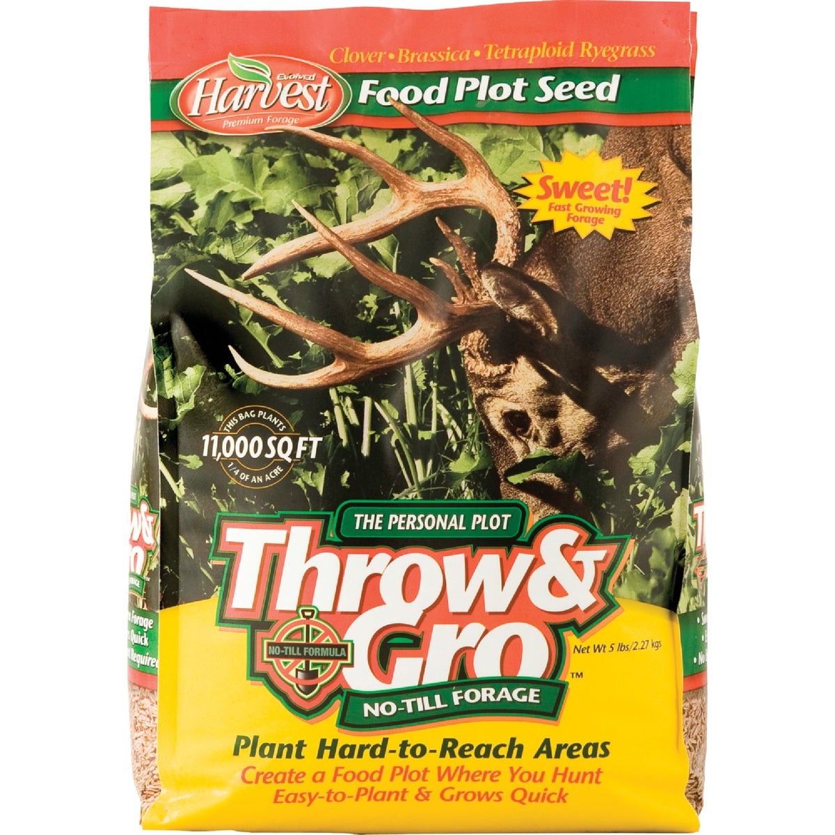 Throw & Gro 5lb Throw & Gro 70505 Evolved Harvest Throw & Gro 70505 786541705054