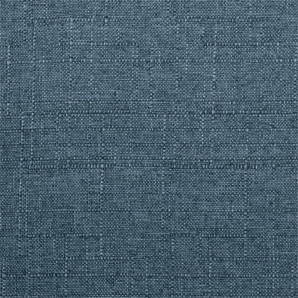 Lexicon Waithe Mid-Century Textured Fabric Rocking Chair in Dark Walnut/Blue