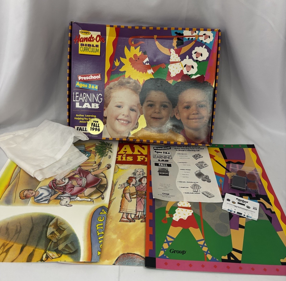 VTG Group's Hands-On Bible Curriculum Learning Lab FALL 1996 Preschool