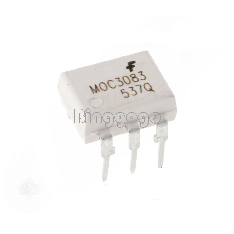10PCS MOC3083M MOC3083 ZERO-CROSS PHOTOTRIAC DRIVER OPTOCOUPLER DIP-6 NEW