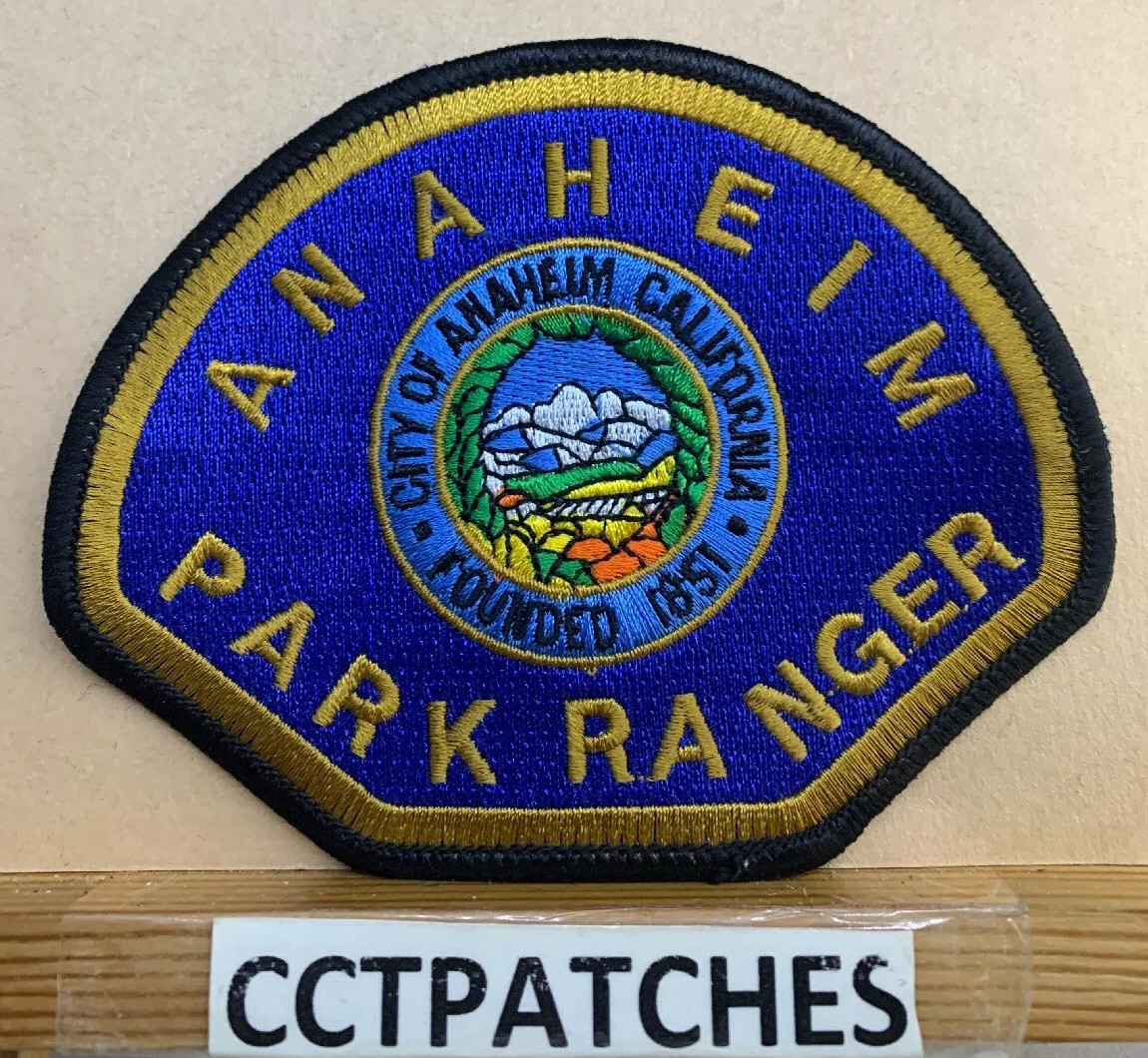 ANAHEIM, CALIFORNIA PARK RANGER (POLICE) SHOULDER PATCH CA
