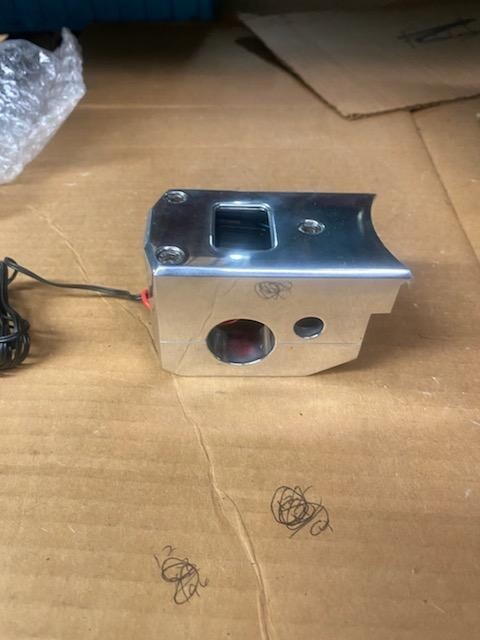 Clamp On Digital Speedometer With Tachometer Mount For Choppers