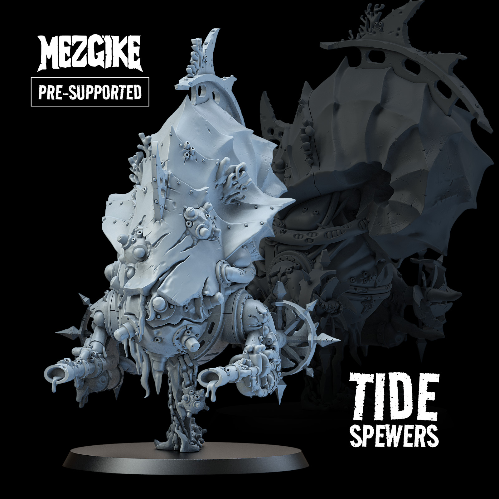 Set Of 3 Death Tide Bloat Drones | Print on Demand