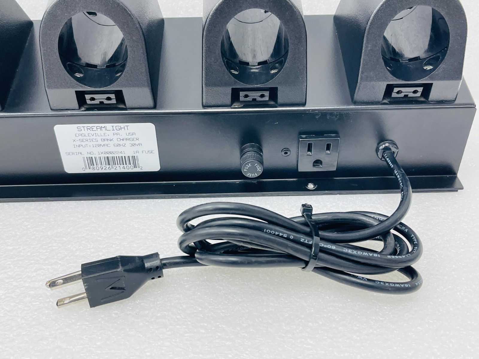 USED - Streamlight 5-Unit Bank Fast Charger for SL-20X SL-20XP and SL-35X 21400