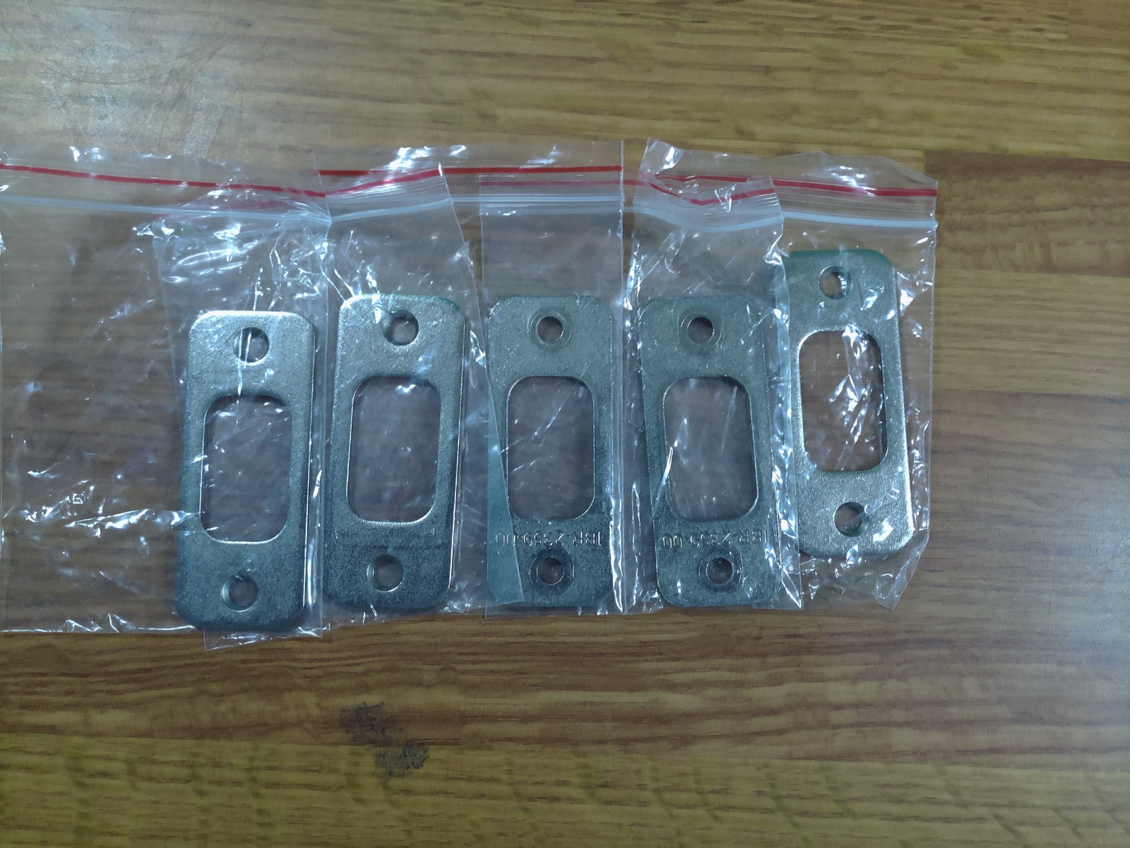 Yale Assure Lock Polish Brass Face Plates , Strike plate