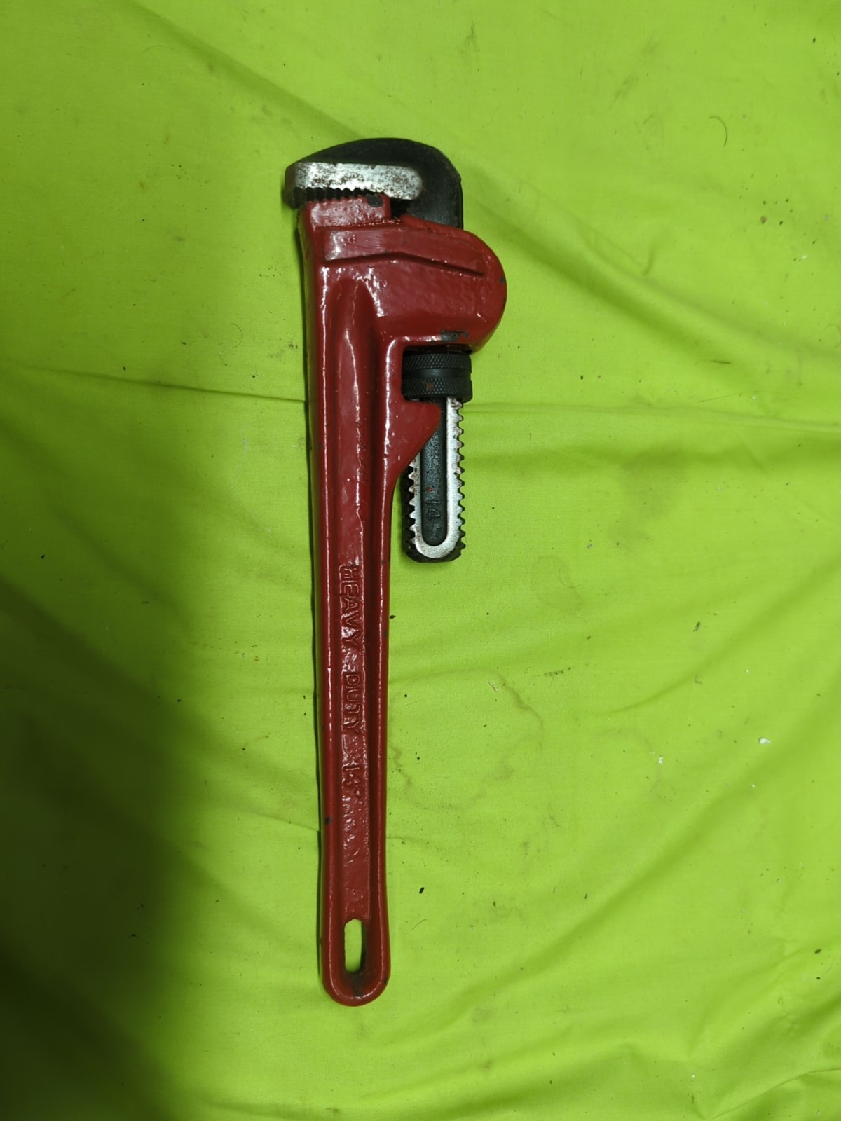 Heavy Duty 14" Pipe Wrench