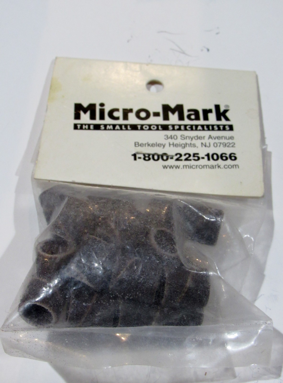 MICRO MARK #12107 3/8" ABRASIVE BANDS COARSE - SET OF 20