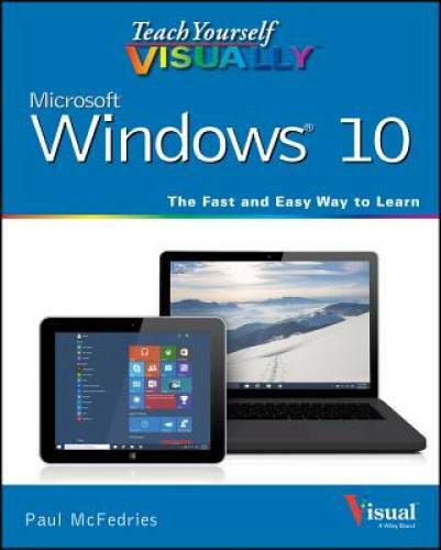 Teach Yourself VISUALLY Windows 10 (Teach Yourself VISUALLY (Tech)) - GOOD