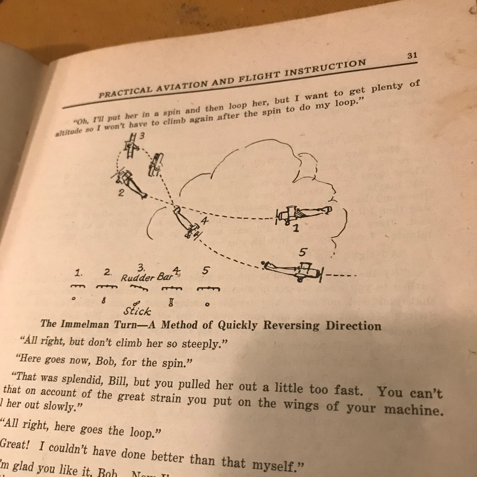Original 1927 "Practical Aviation & Flight Instruction" by Harry Dille
