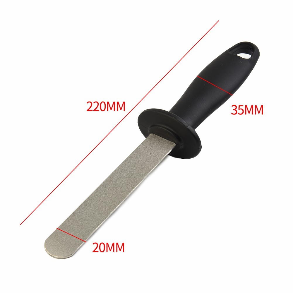 Doubled-Sided?Diamond-Files Sharpener Sharpening Stone Tool Abrasive Tools 400#