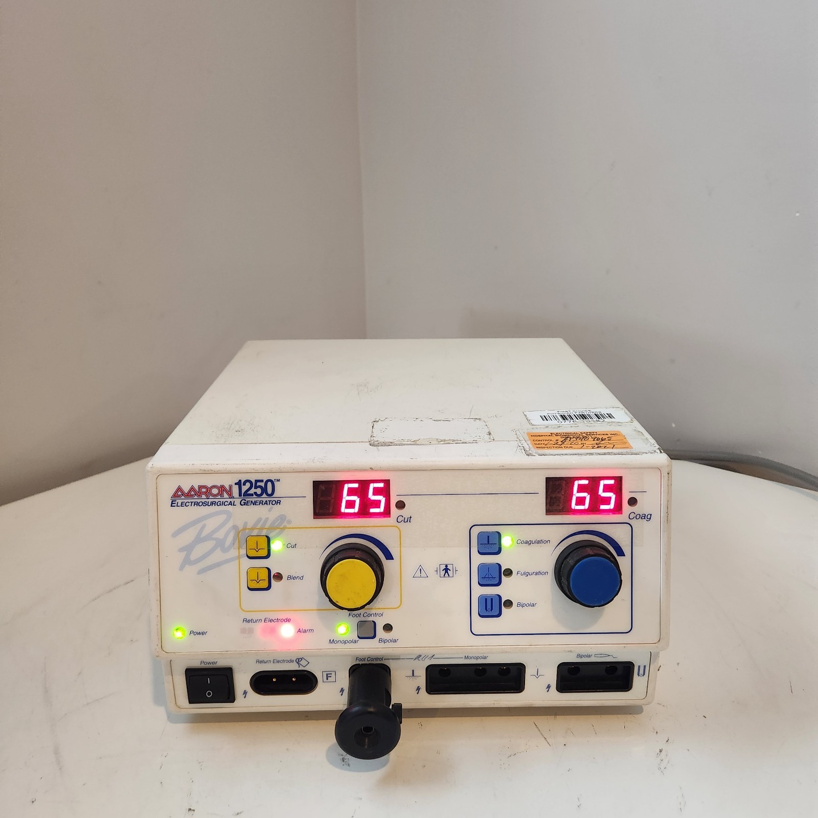 Bovie Aaron 1250 Electrosurgical Generator