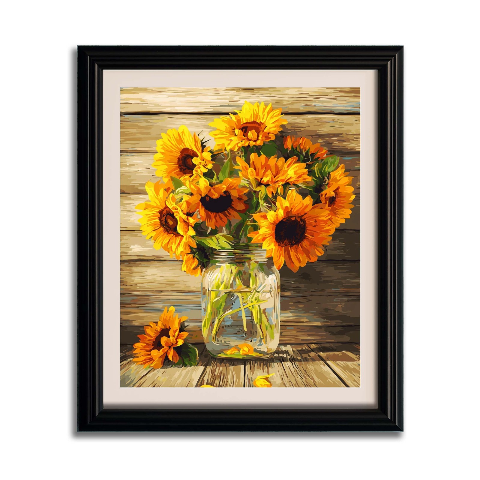 WRTCPOC Vibrant Sunflowers Cross Stitch Kits for Adults Embroider-fall-04