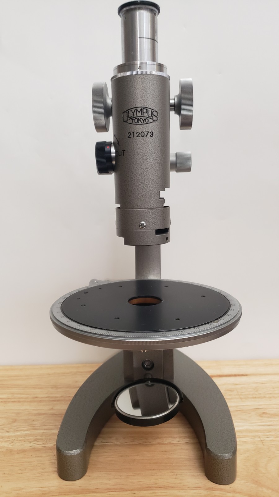 Olympus POLARIZING MICROSCOPE POS Stand with Pol Stage Bertrand Lens
