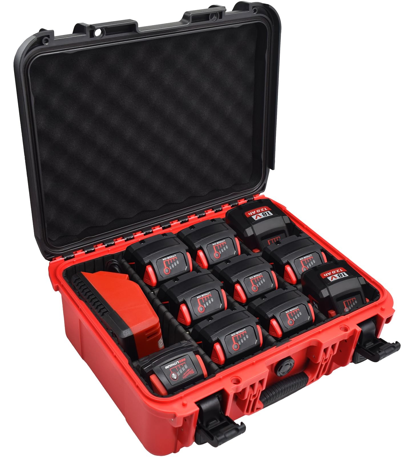 Hard Storage Box Case For Milwaukee Battery Extra Large