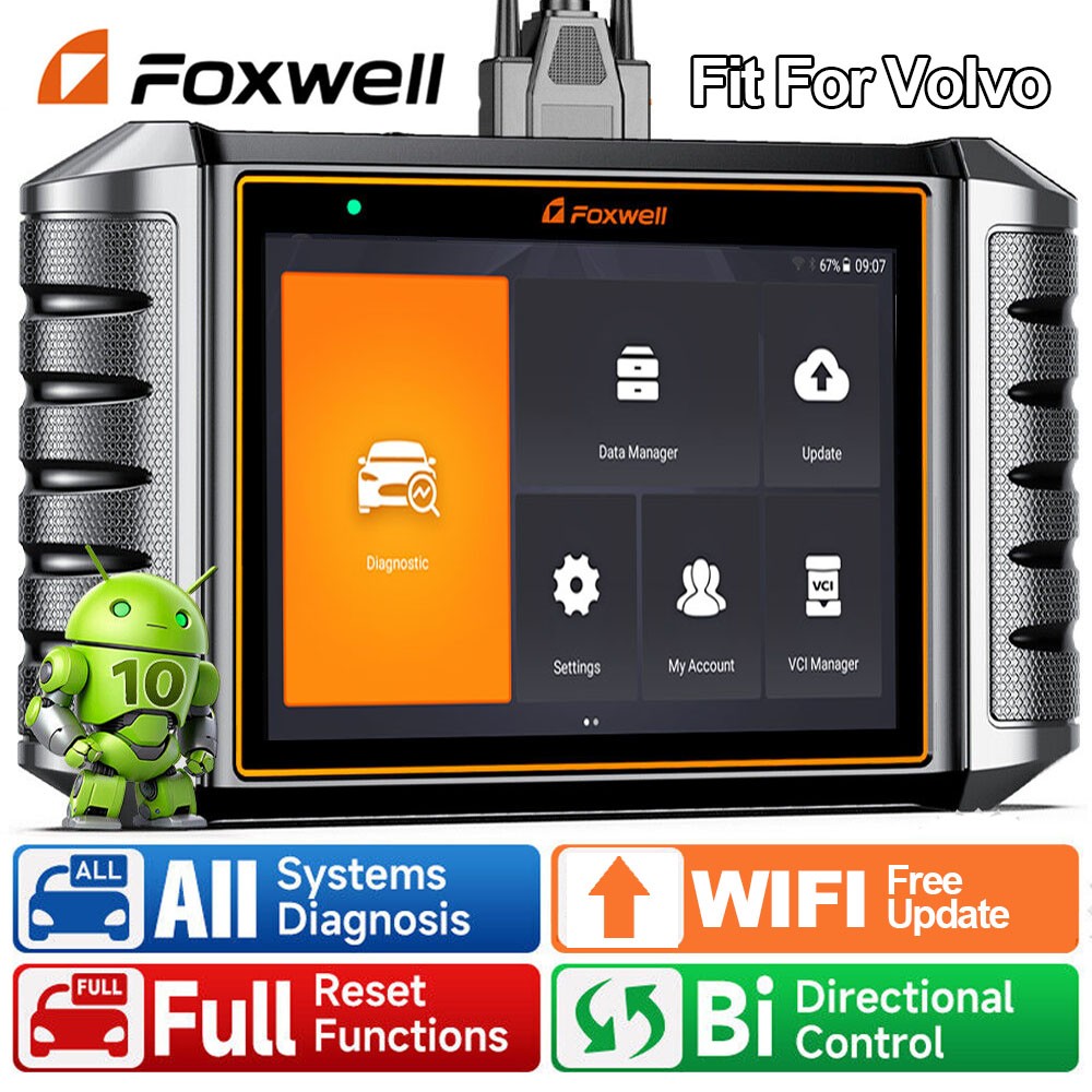 For Volvo All System Bidirectional OBD2 Scanner Diagnostic Tool ECU Coding SAS