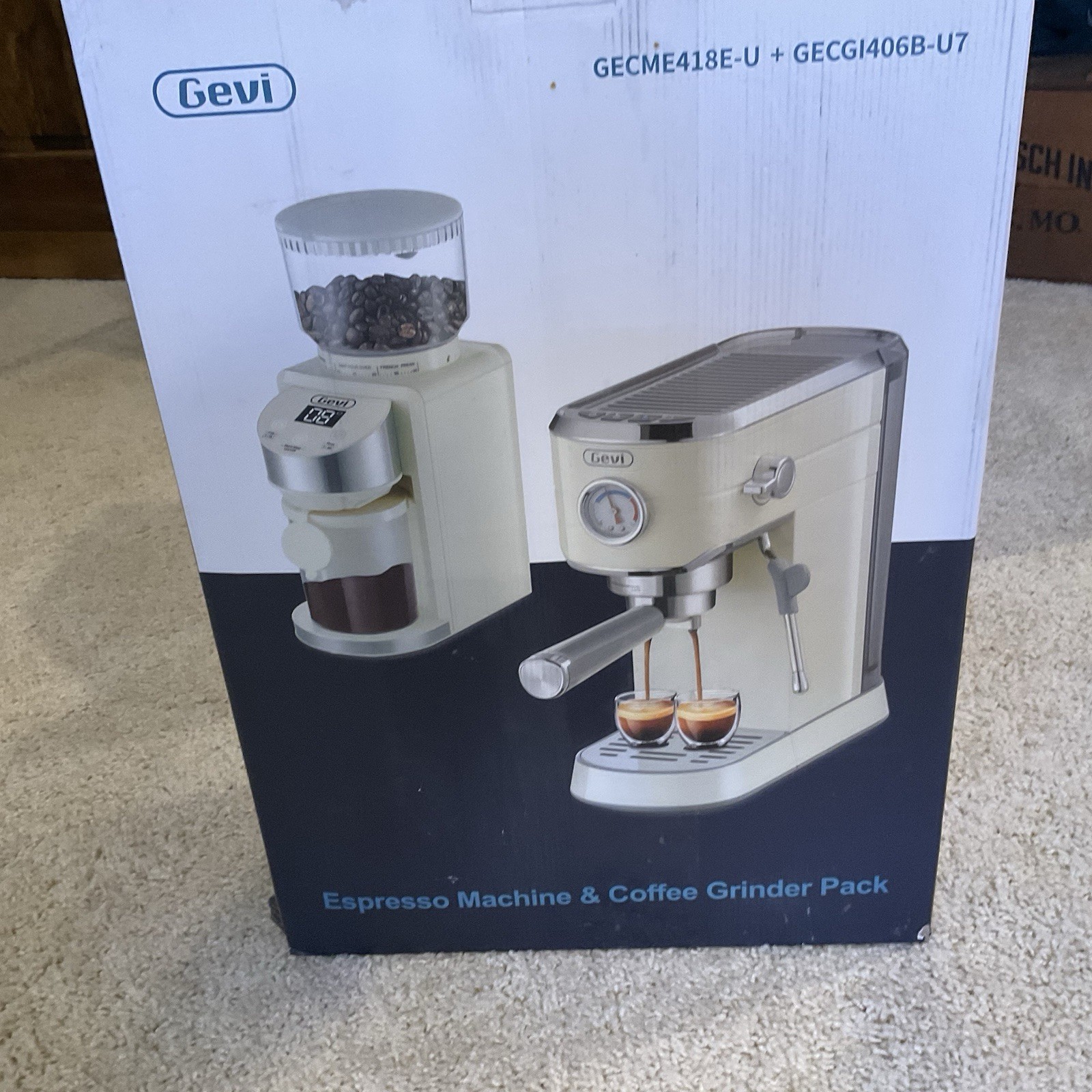 Gevi Espresso Machine 20 Bar with Grinder Professional Espresso Maker Combos