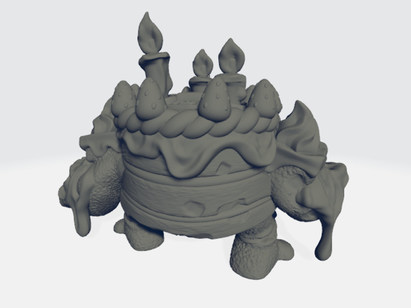 Capsule Chibi - Cake Golem