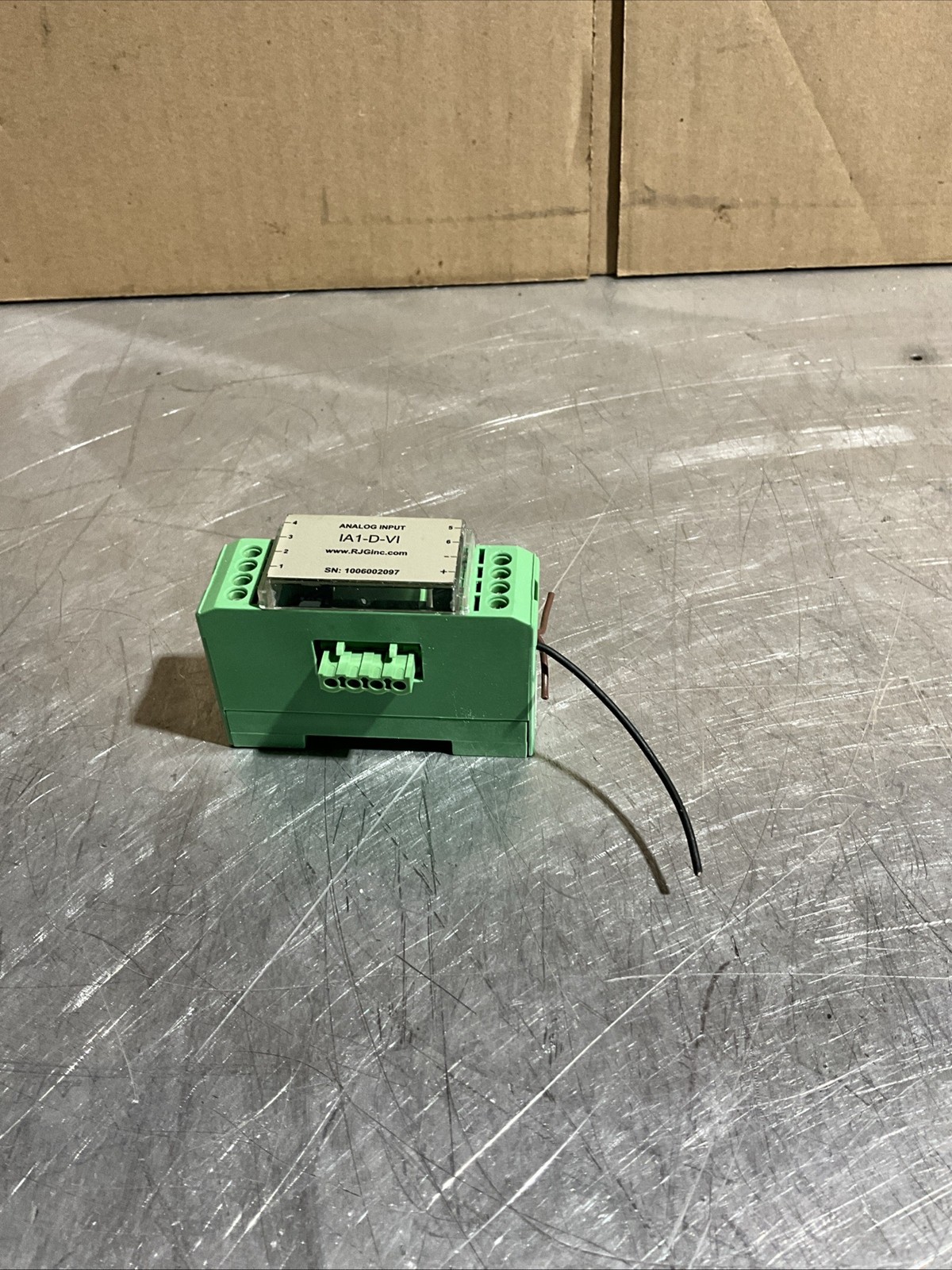 PHOENIX CONTACT Analog Input Module IA1-D-VI Din-Rail Module