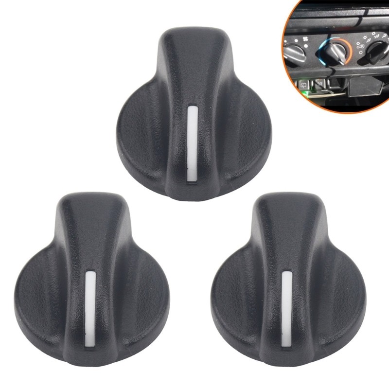 Upgrades Climate Control Switch Knobs HVAC Control Knob Replacements for Vehicle