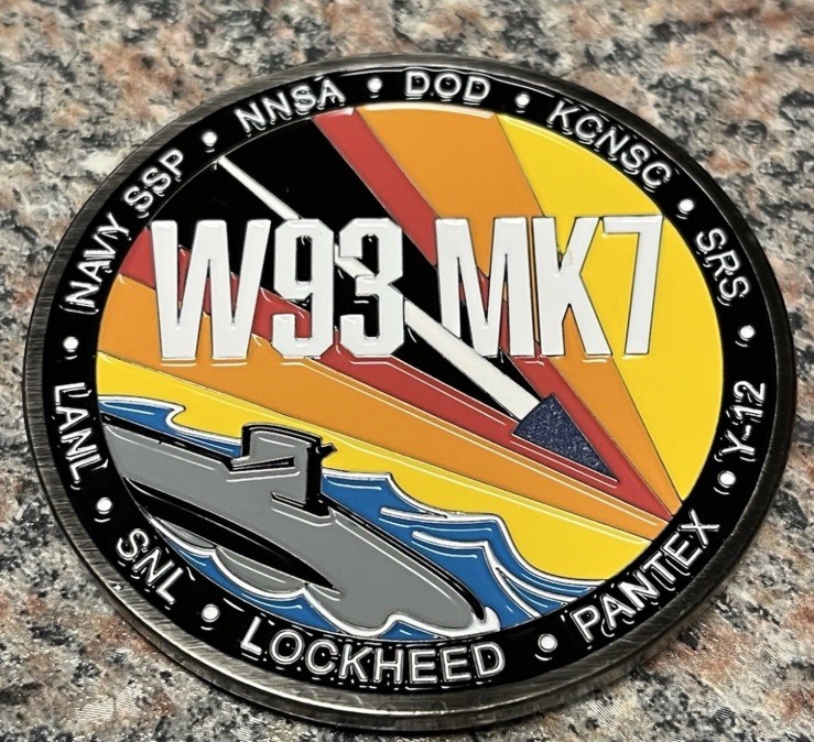 W93/MK7 Harry Potter Deathly Hallows Challenge Coin