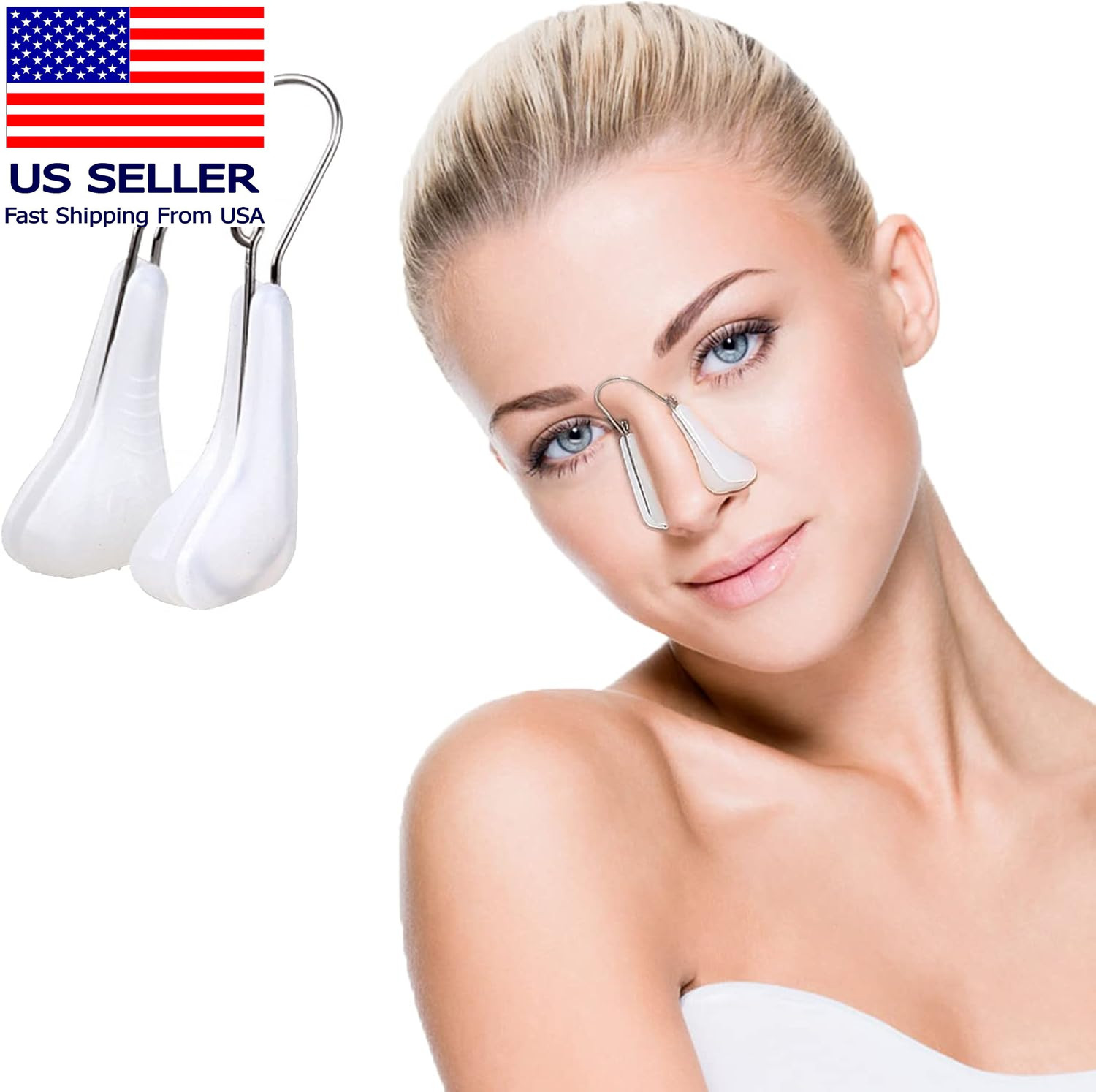 Nose Shaper Lifter Clip - Reshape & Straighten Wide Noses for Men & Women