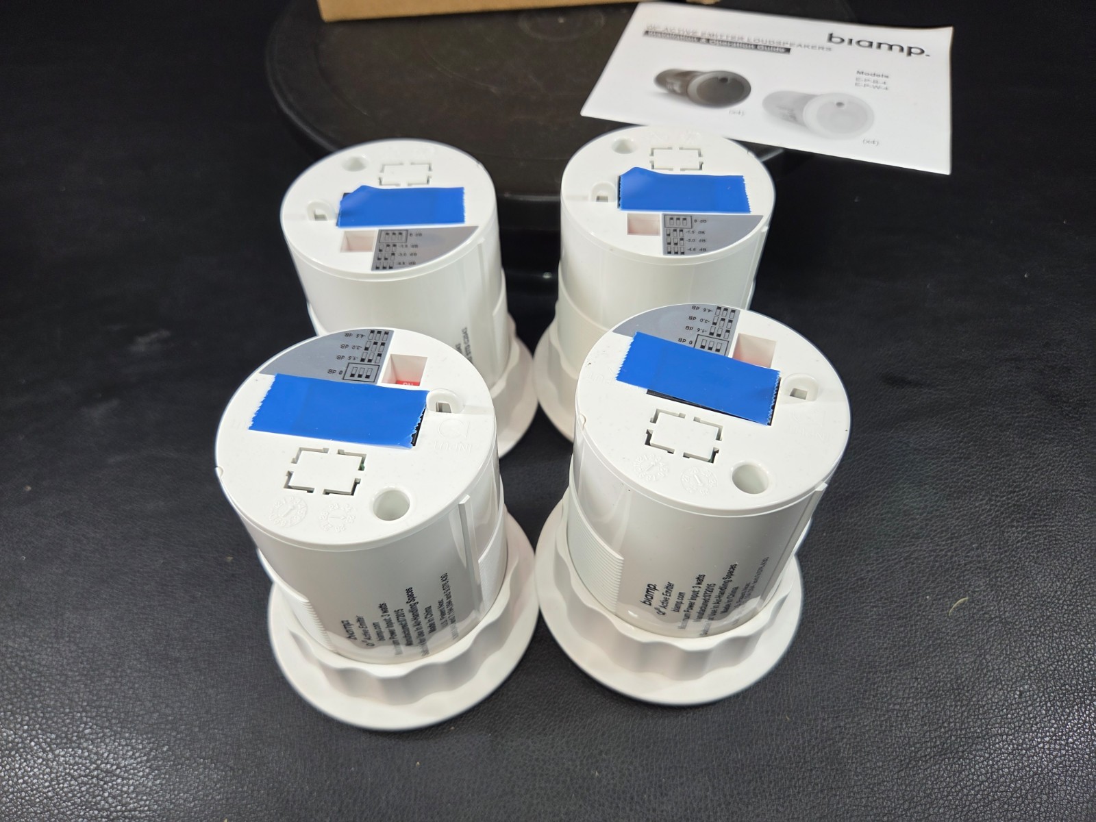 Biamp Cambridge E-P-W-4 Qt Active Emitters (4-Pack) – NEW FAST SHIP!💨✅