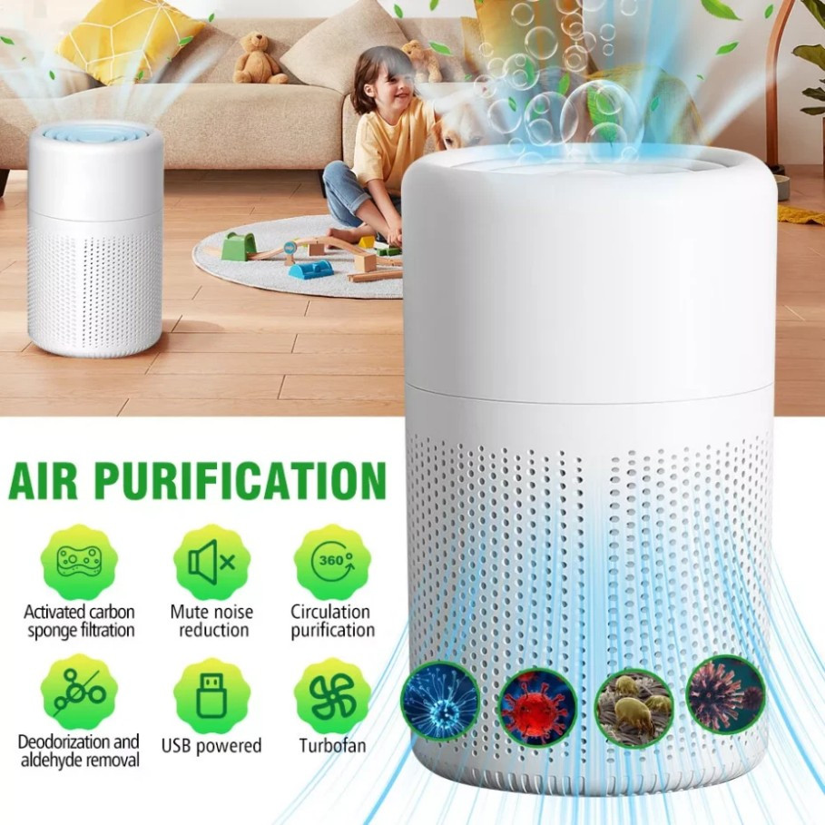 Home HEPA Air Purifier Air Cleaner for Allergies Smoke Mold Odor Dust *****/