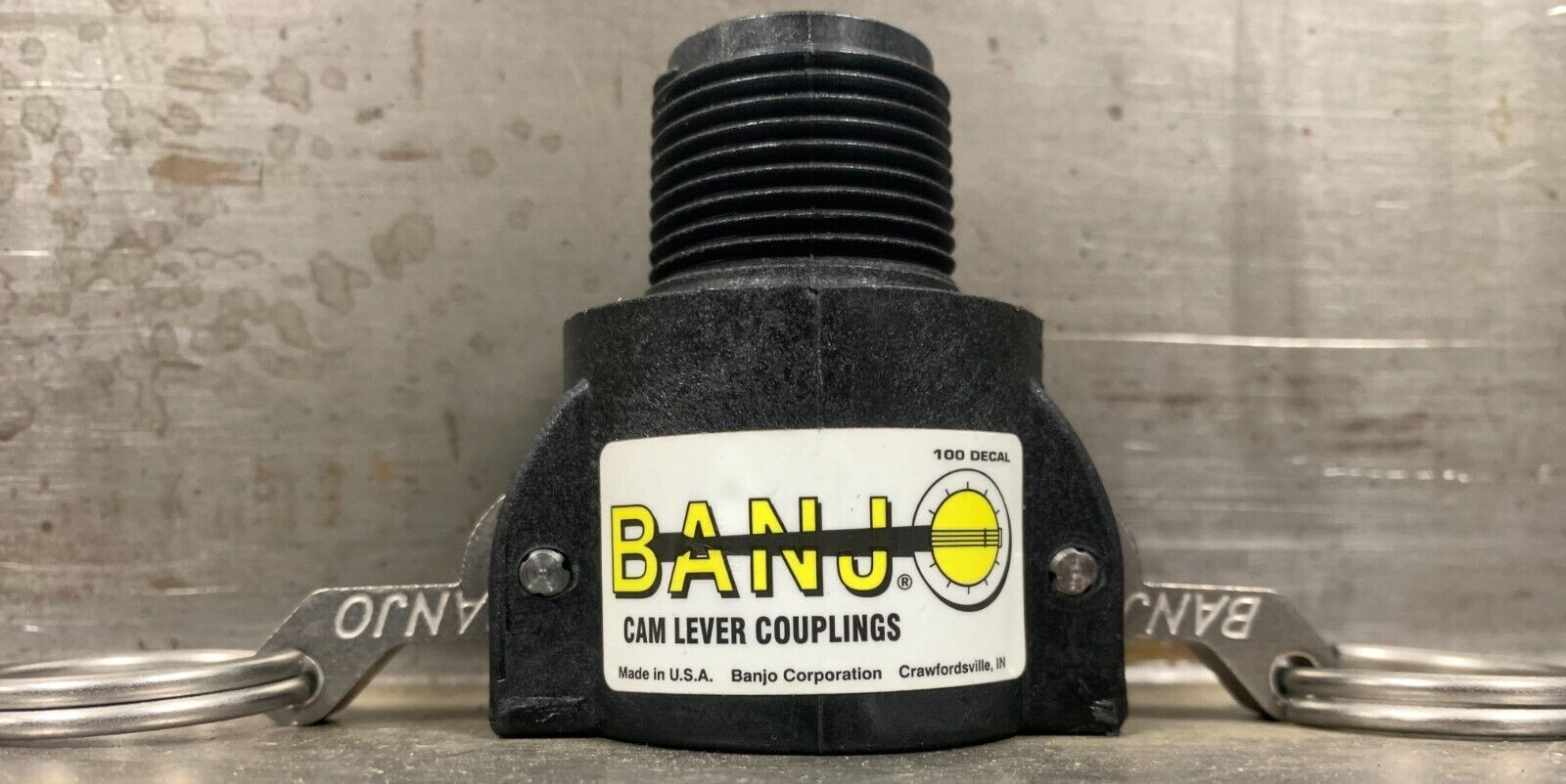 Banjo Corporation Cam Lever Couplings 3/4" Female Coupler x 3/4" Male Thread