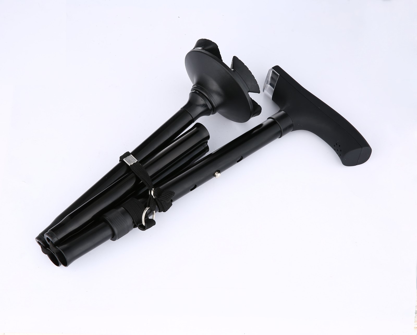 As Seen On TV - Hurry Up! -Self Stand up Cane With Light - Foldable - Adjustable