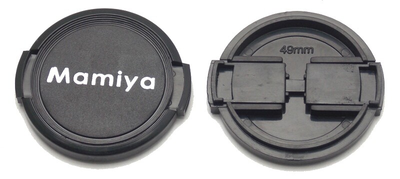 One New Generic Mamiya 49mm Front Lens Cap for Mamiya Lenses NEW