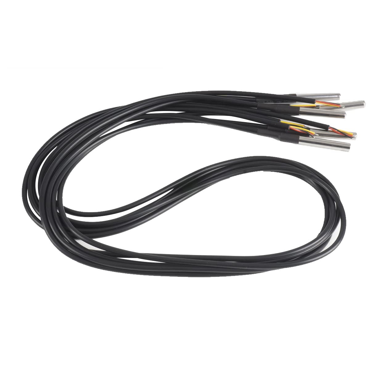 5 PCS DS18B20 Waterproof Temperature Sensor Digital 1 Meter 3.2Ft Probe